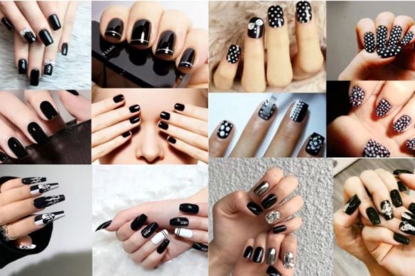 Nếu bạn yêu màu đen, hãy thử mẫu nail ombre nhẹ nhàng mà vẫn cá tính này xem sao