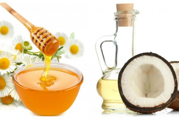 Cách dưỡng da trị mụn bằng dầu dừa và mật ong
