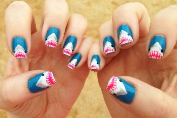 Nail cá mập